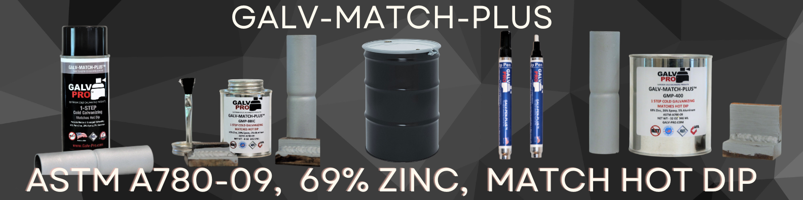 SAMPLE - Galv-Match-Plus™ (69% Zinc) | GMP-100 | 12-12.5oz cans per case | Covers up to 40 SF | ASTM A780-09 <span class="bold-desc">Matches Hot Dip</span> 6 SAMPLE - Galv-Match-Plus™ (69% Zinc) | GMP-100 | 12-12.5oz cans per case | Covers up to 40 SF | ASTM A780-09 <span class="bold-desc">Matches Hot Dip</span> - Image 6