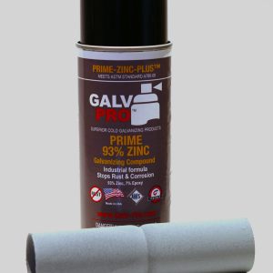 Prime-Zinc-Plus (93% Zinc) | PZP-100 | 12-13 oz cans per case | Covers up to 40 SF | ASTM A780-09 <span class="bold-desc">Matches Hot Dip</span>